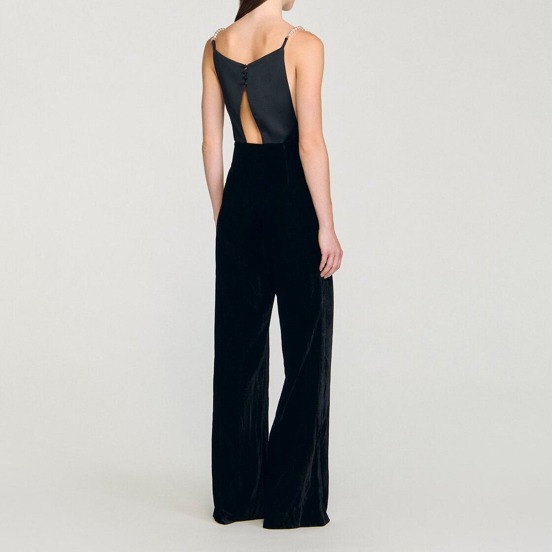 Overall aus Samt Sandro Second-Hand photo 3