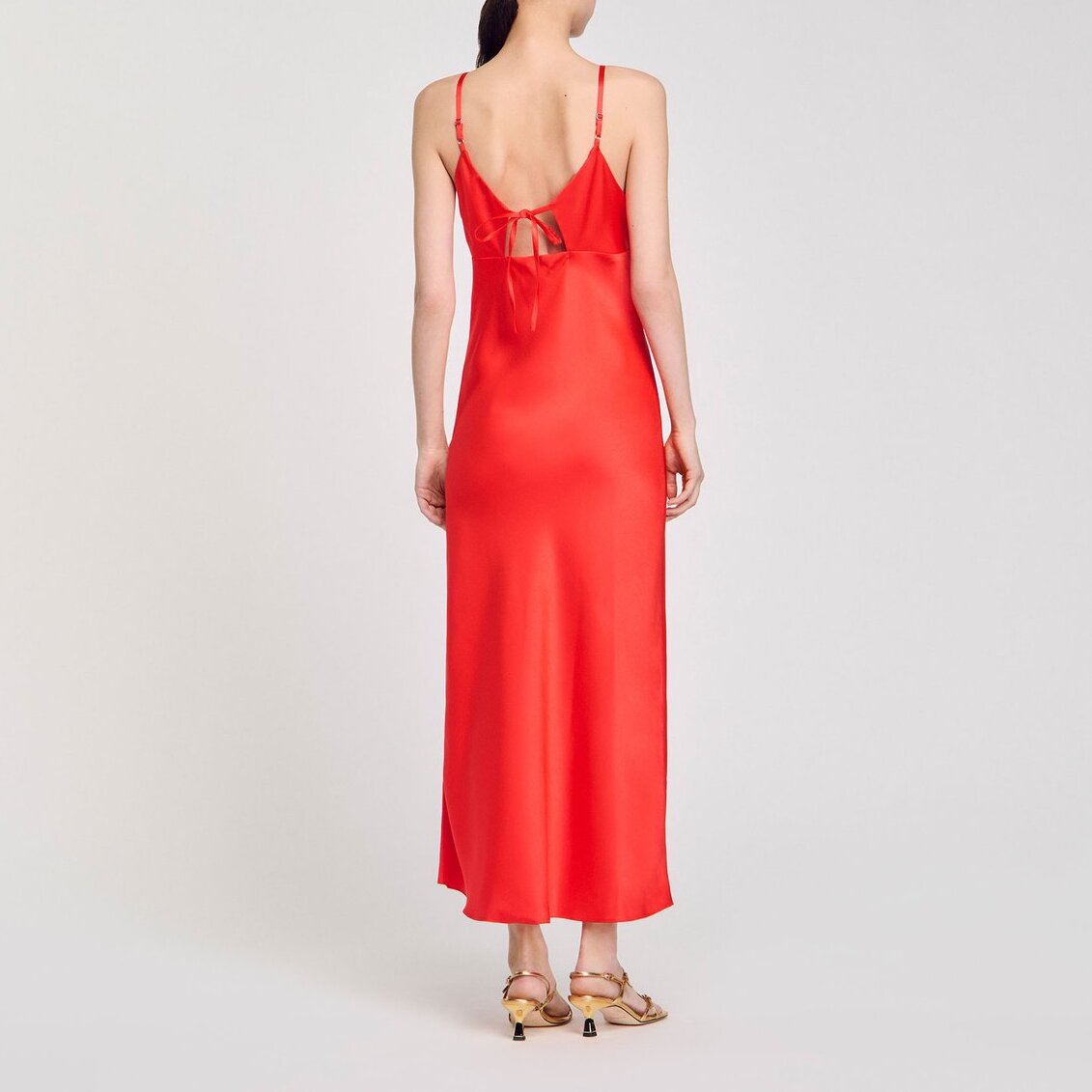 Floaty dress with straps Sandro second-hand photo 3