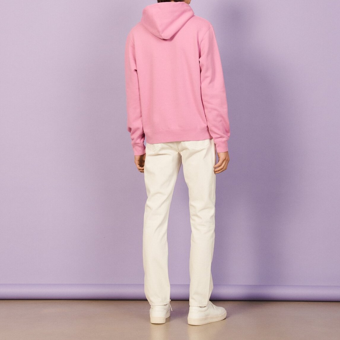 Men’s organic cotton embroidered hoodie Sandro second-hand photo 2