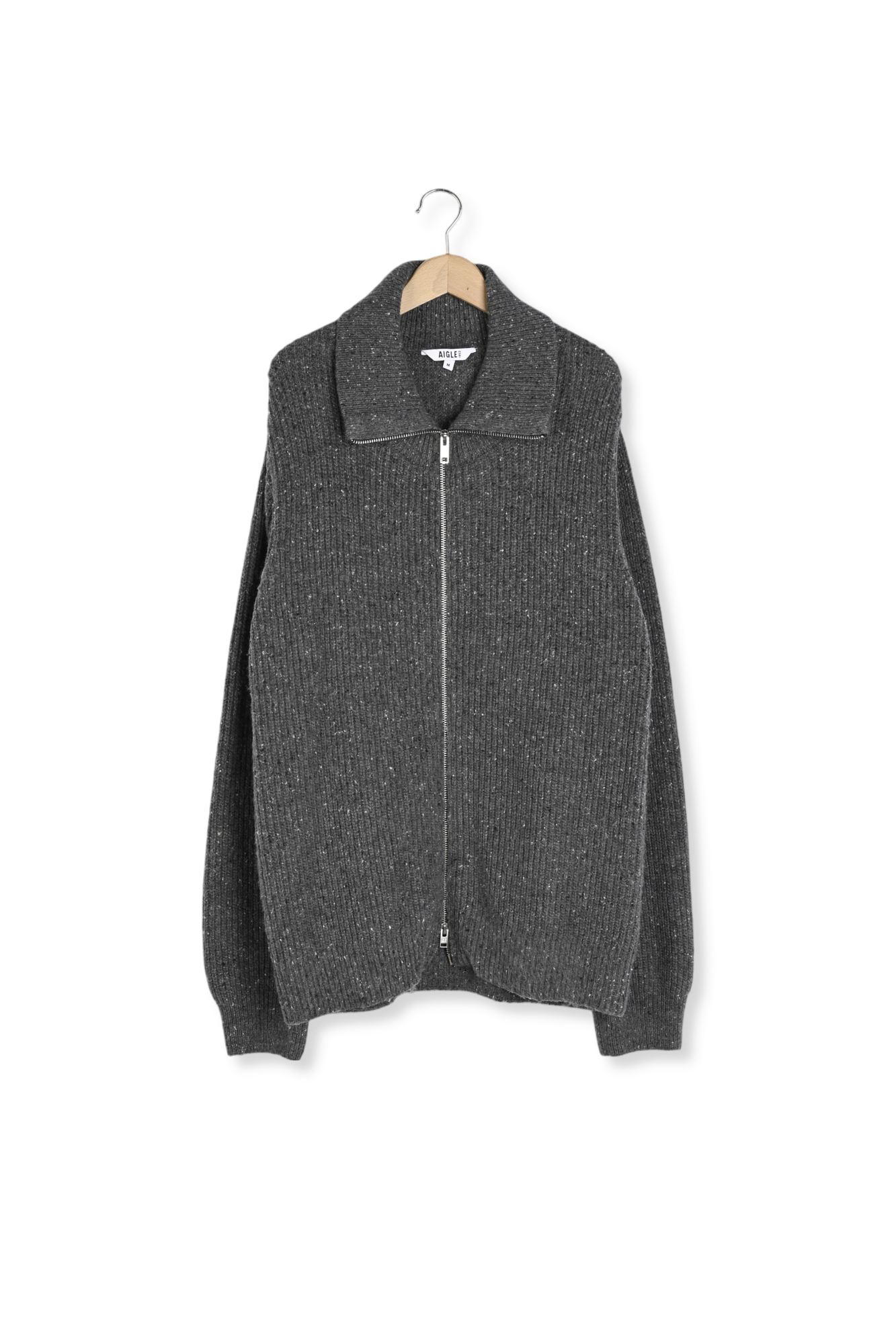 Pull col montant avec fermeture éclair  Homme Aigle seconde main photo 1