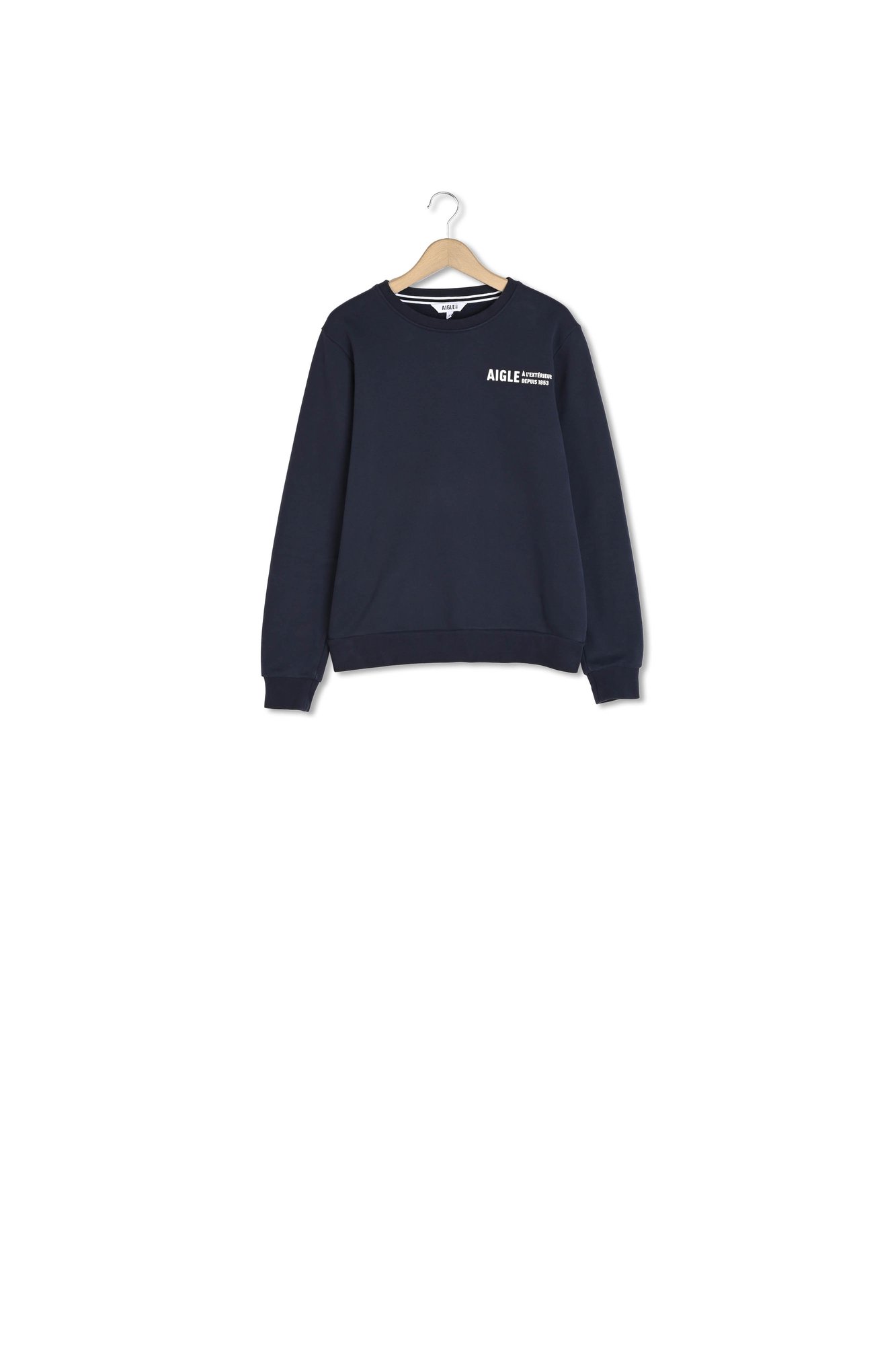 Sweatshirt col rond print Aigle Aigle seconde main photo 1