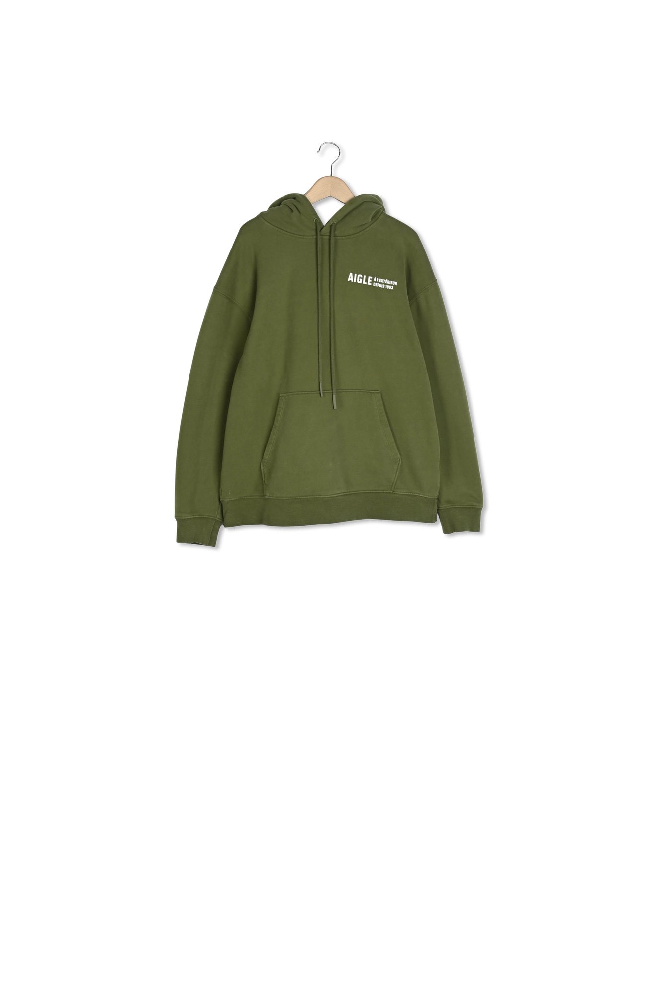 Sweatshirt brossé à capuche Aigle seconde main photo 1