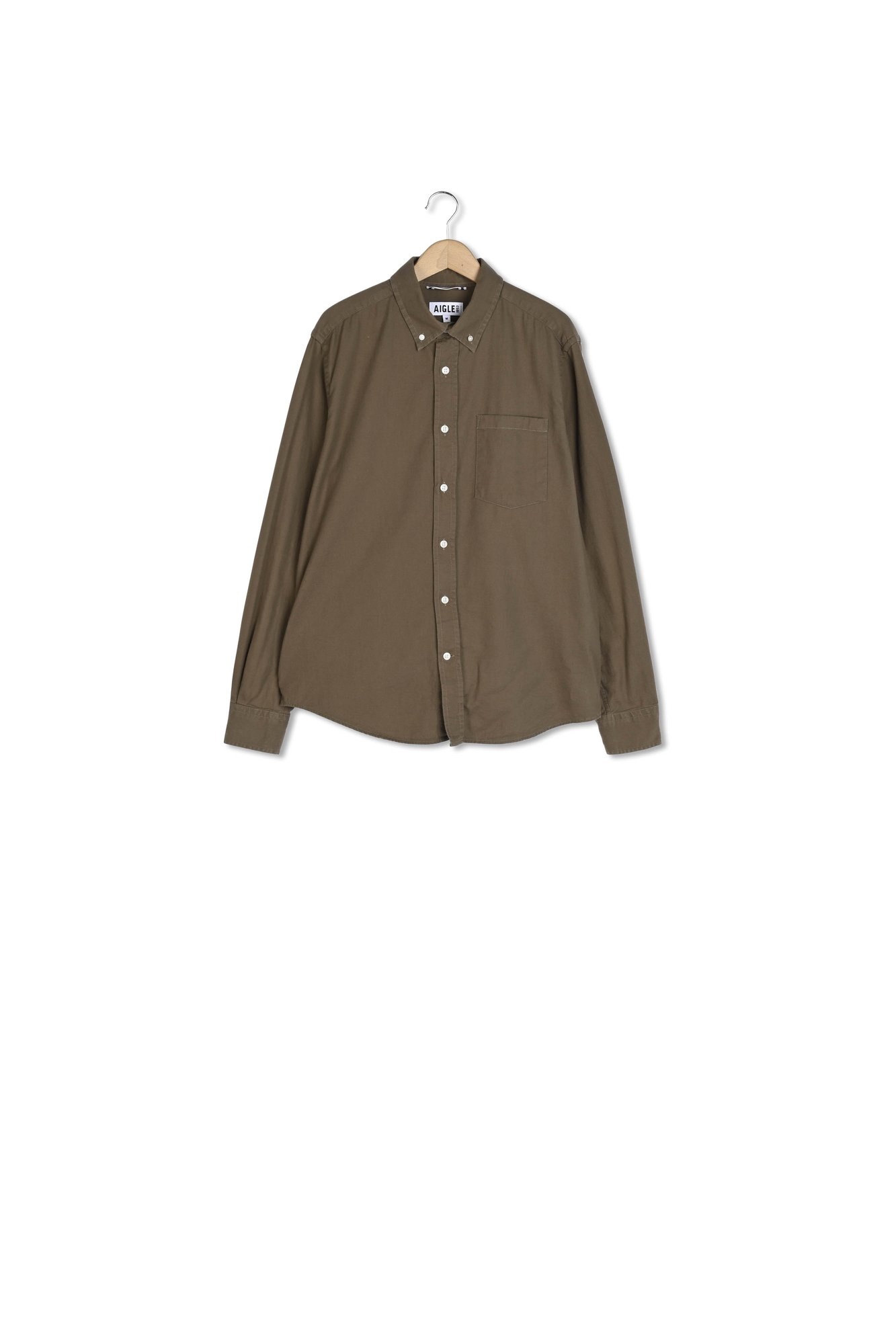 Chemise coton flanelle à manches longues  Homme Aigle seconde main photo 1