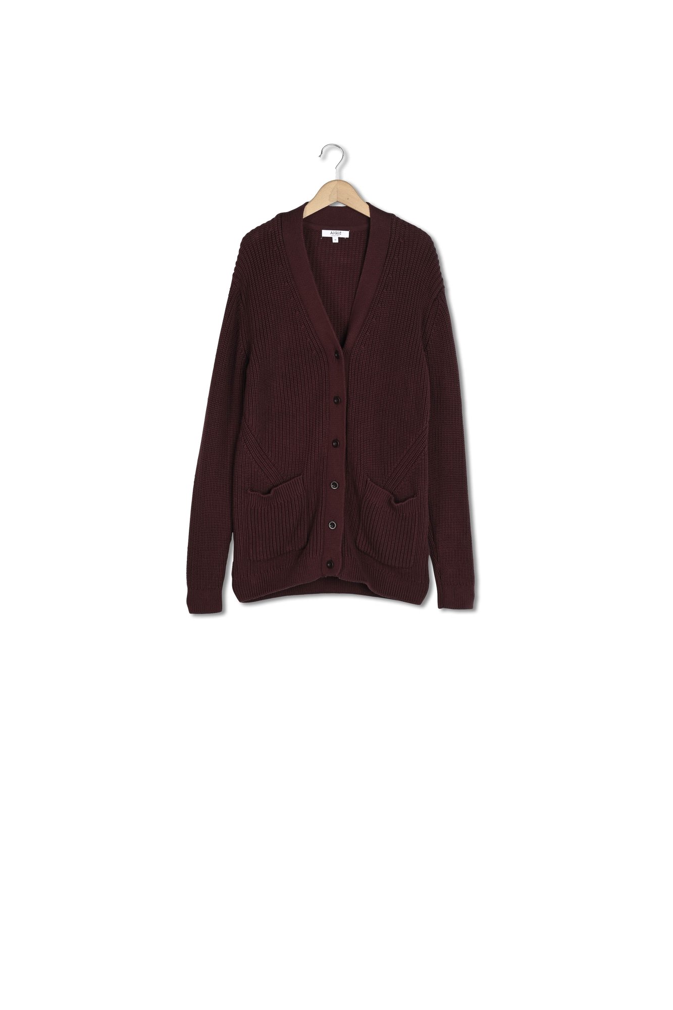 Cardigan en coton biologique Aigle seconde main photo 1