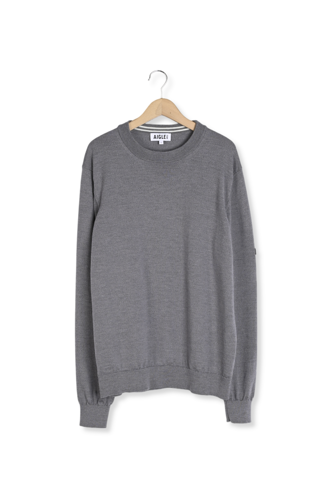 Pull col rond fine jauge Aigle seconde main photo 1