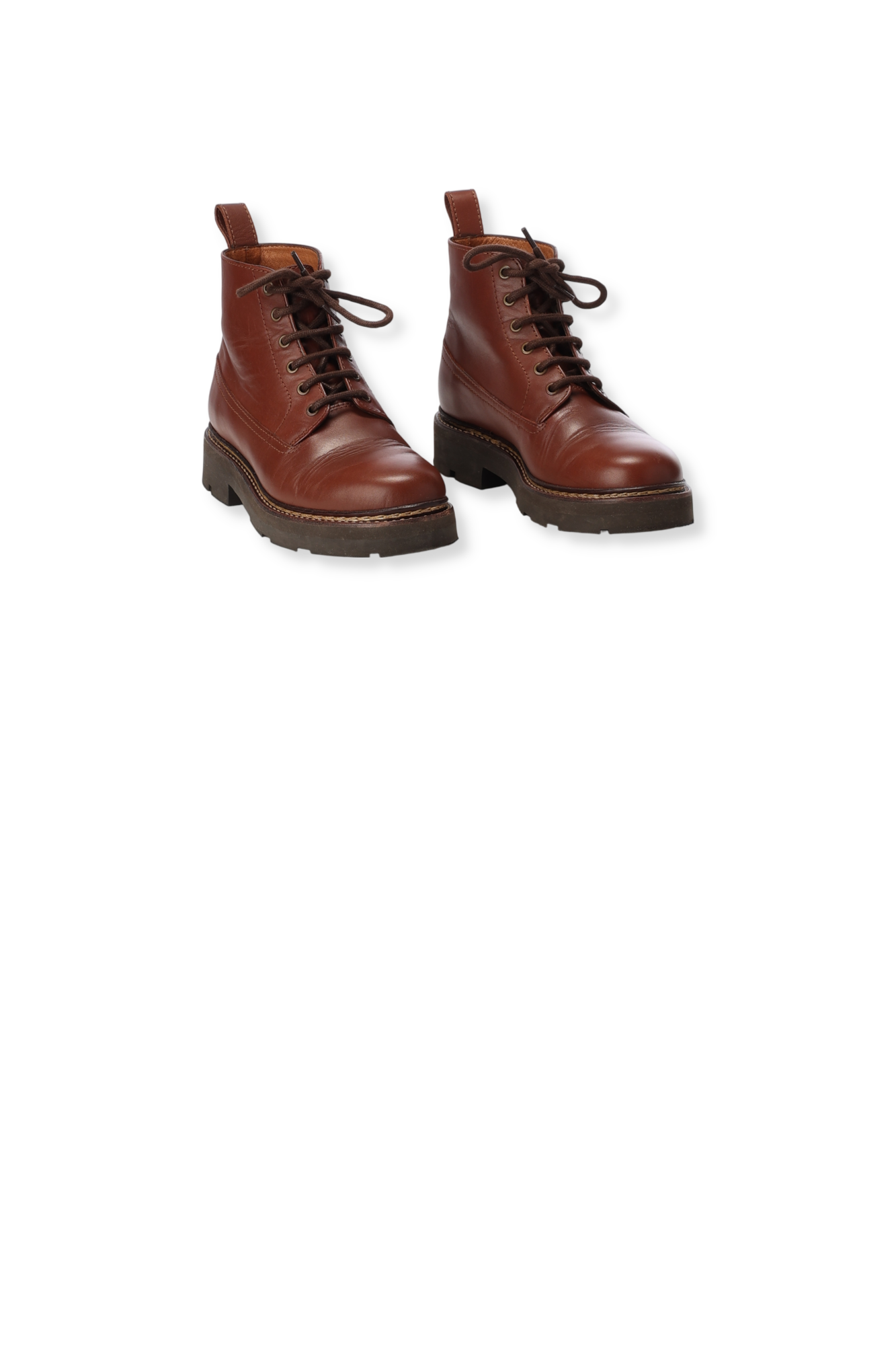 Desert boot en cuir cousu Norgévien Aigle seconde main photo 1