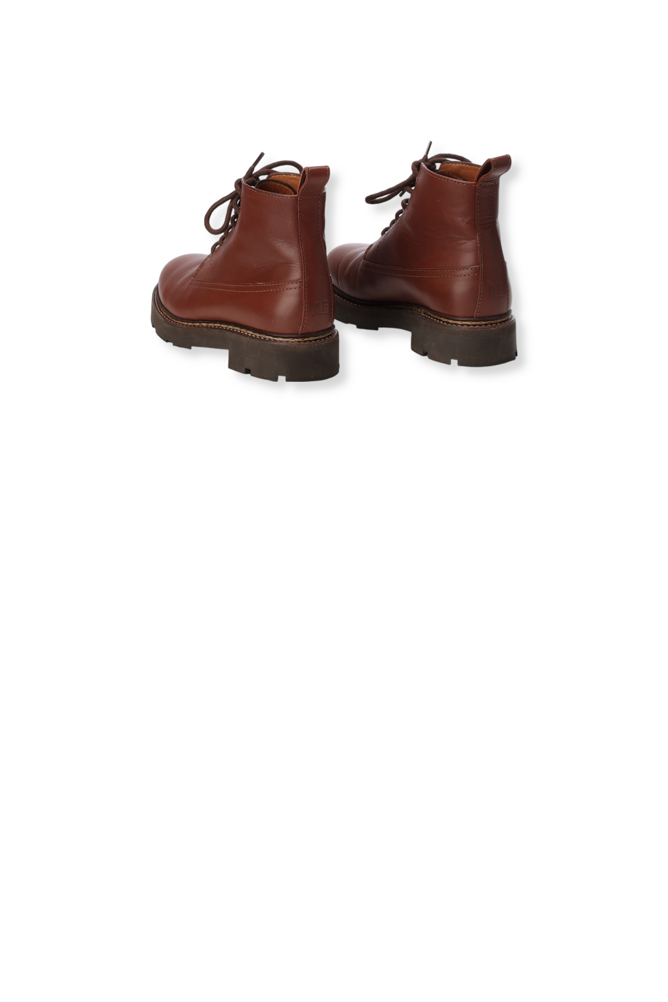 Desert boot en cuir cousu Norgévien Aigle seconde main photo 2