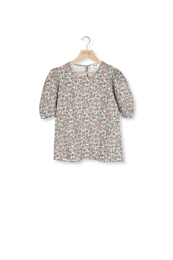 BLOUSE EXQUISE IMPRIMÉ AMOUR DE FLEURS Balzac seconde main photo 1
