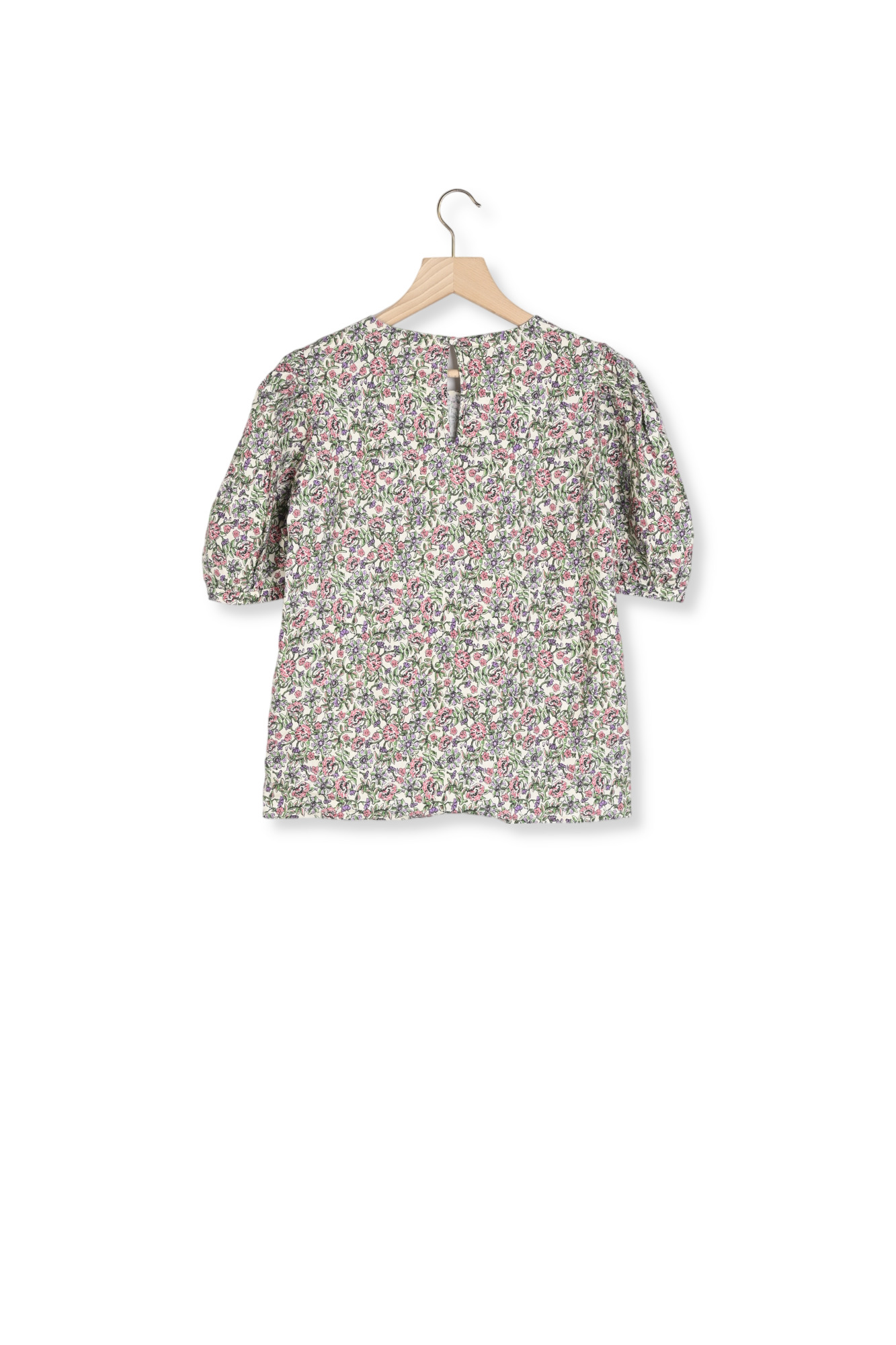 BLOUSE EXQUISE IMPRIMÉ AMOUR DE FLEURS Balzac seconde main photo 3