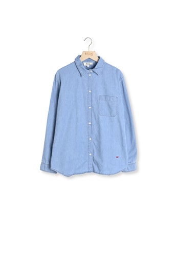 Chemise Anny bleu chambray Balzac seconde main photo 1