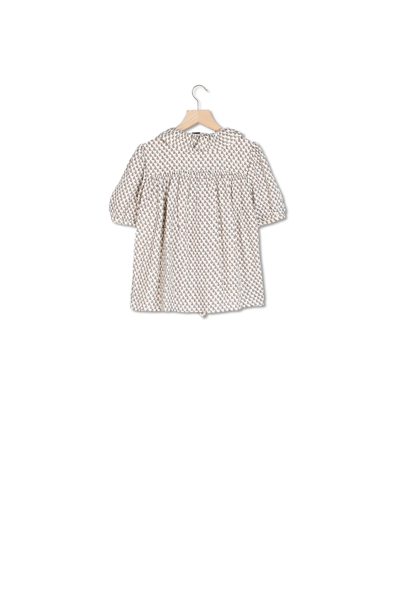 CHEMISE BAIGNADE IMPRIMÉ INDIENNE HIBISCUS