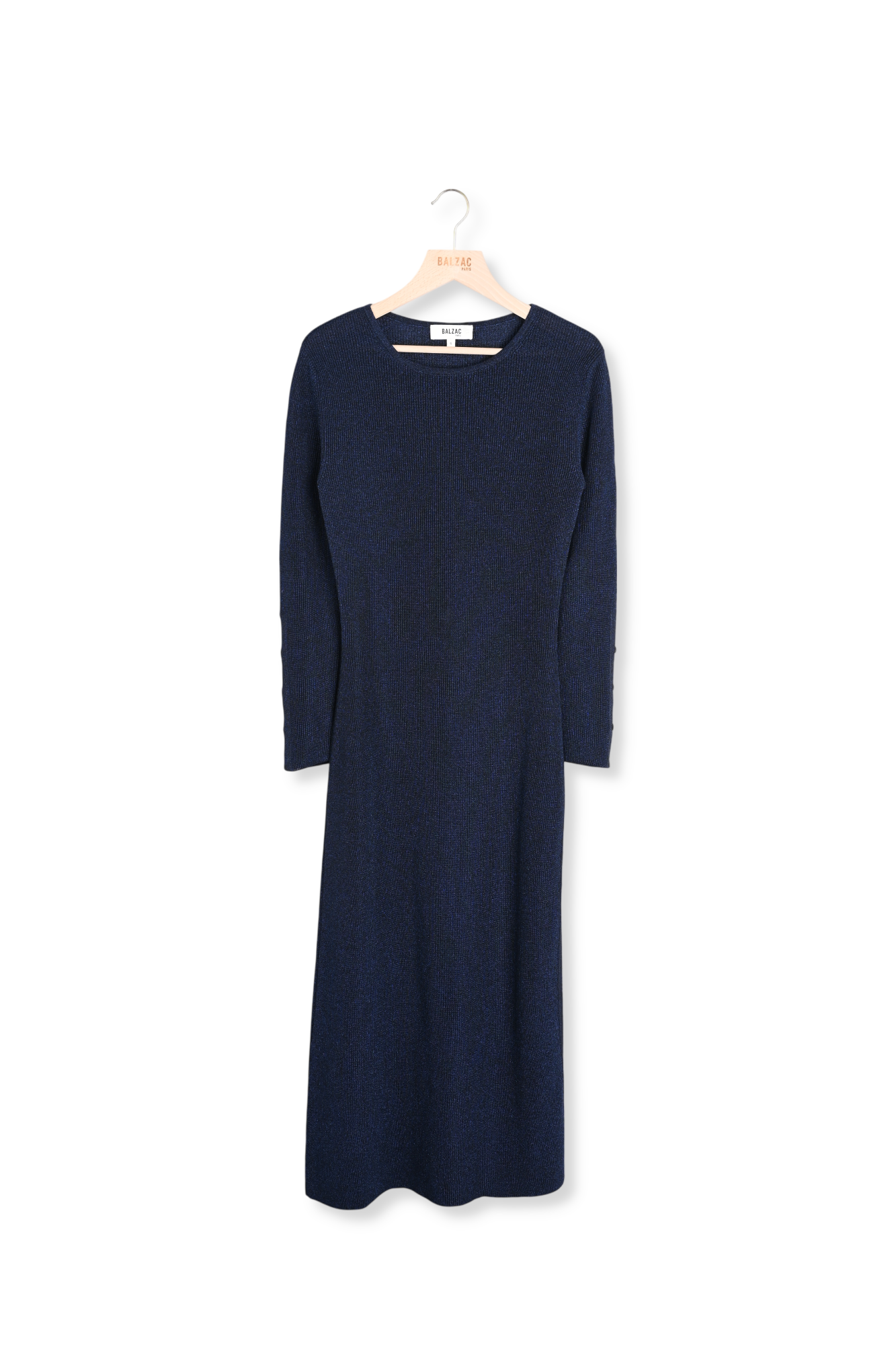 Photo produit ROBE LÉONA BLEU MINUIT IRISÉ numéro 0