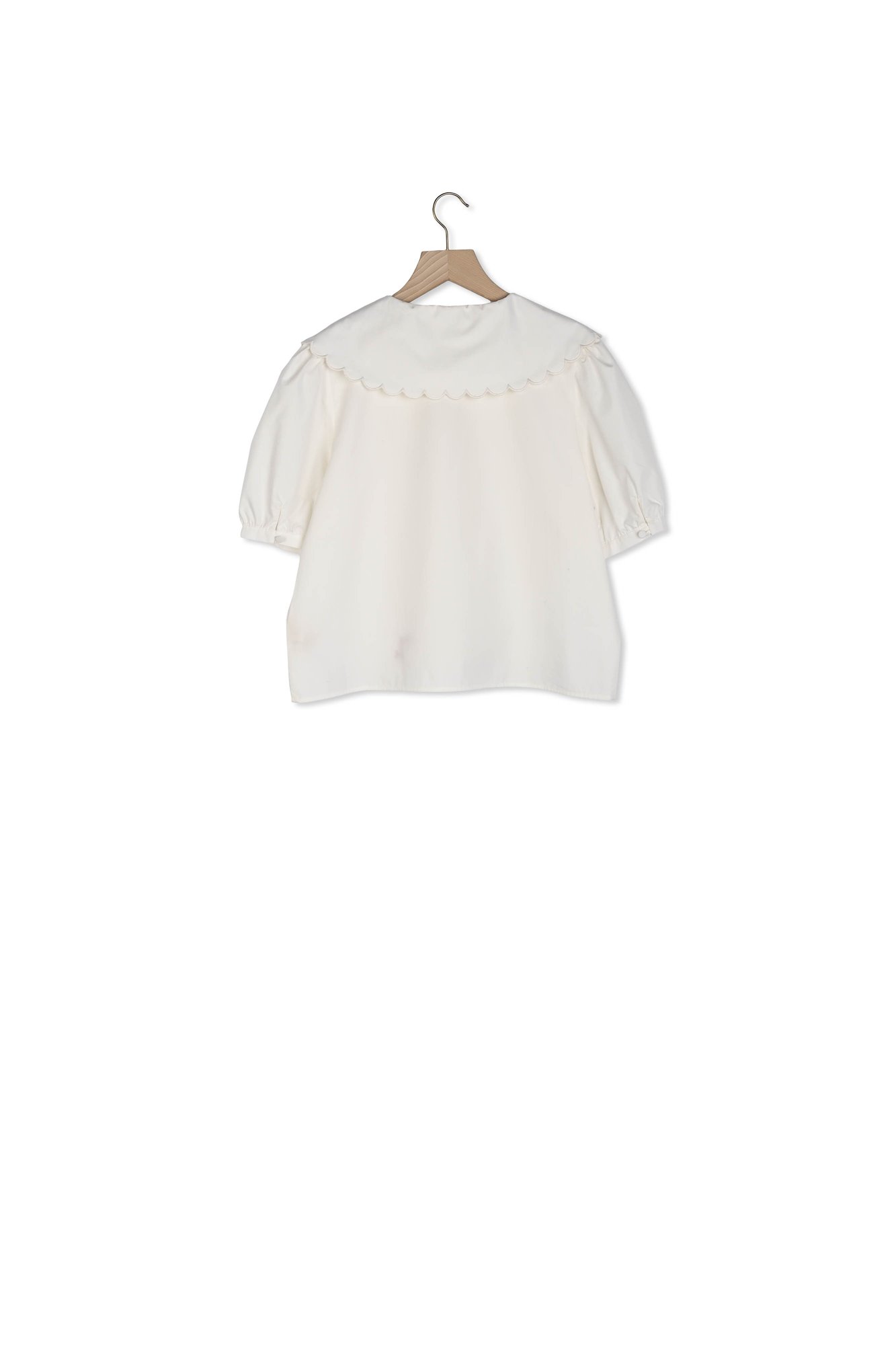 CHEMISE FÉLICIE BLANC NATUREL Balzac seconde main photo 2