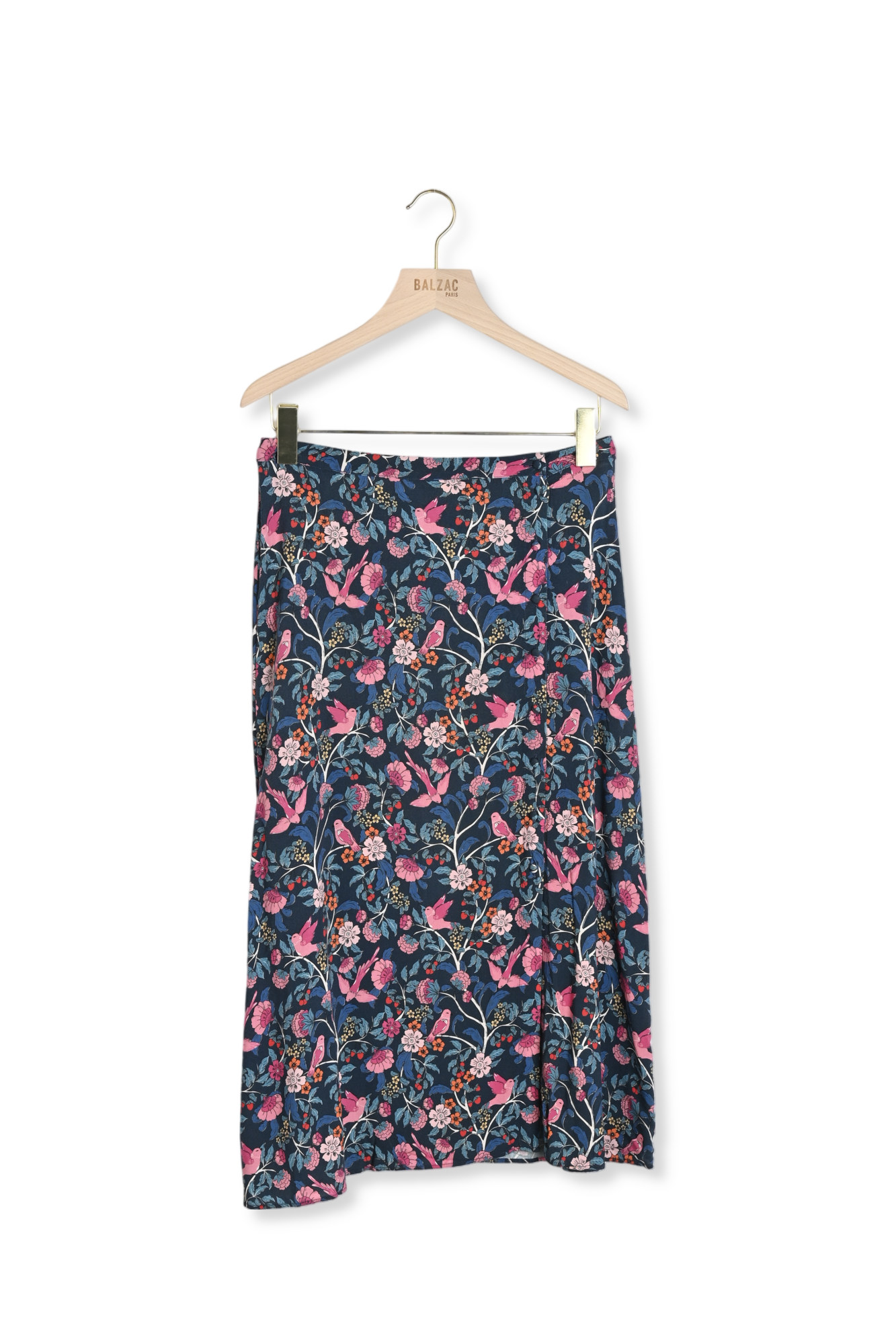 Photo produit JUPE SALLY BRODERIE ROSE ET JAUNE numéro 0