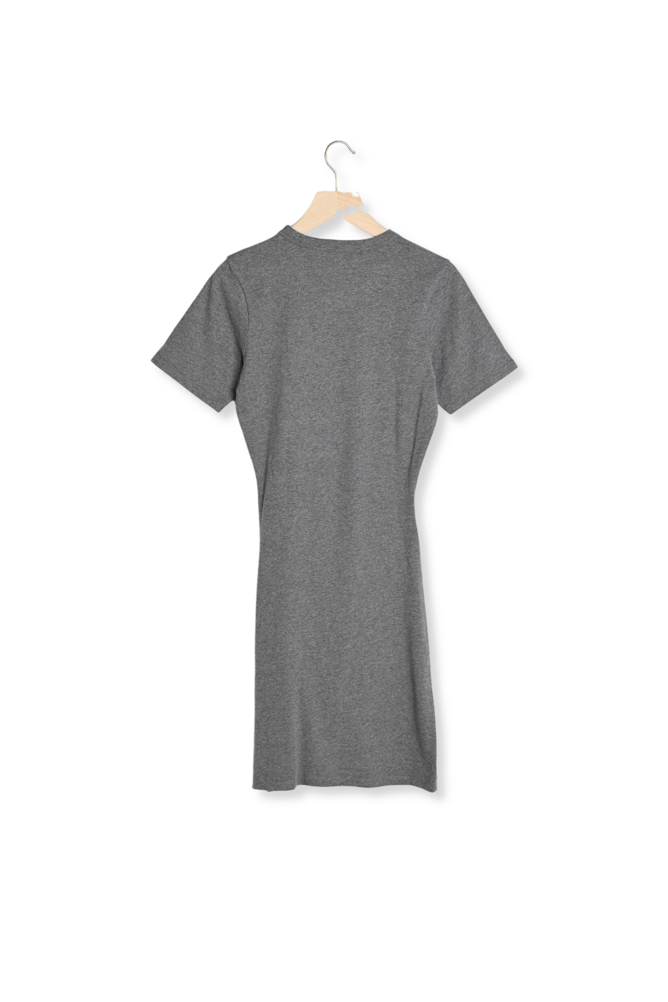ROBE FLORÉAL GRIS ANTHRACITE Balzac seconde main photo 3
