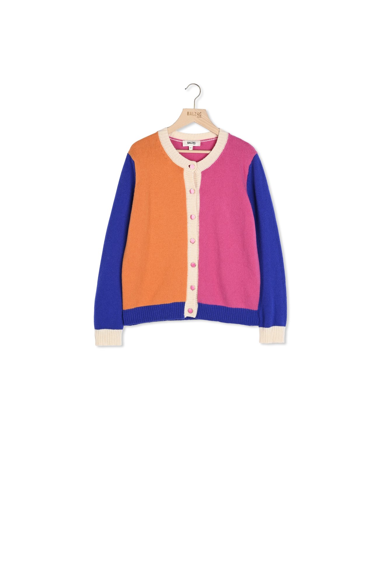 ROSE, ORANGE ET BLEU