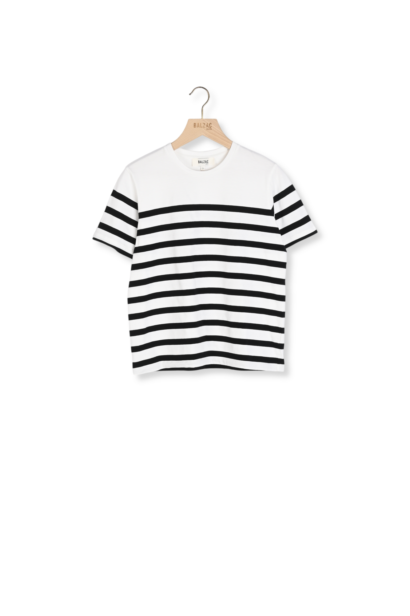 TEE-SHIRT BREE RAYURES Balzac seconde main photo 1
