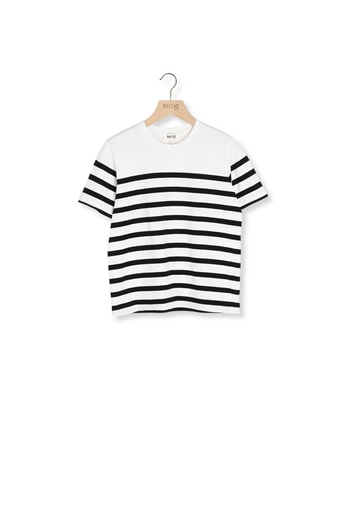TEE-SHIRT BREE RAYURES Balzac seconde main photo 1