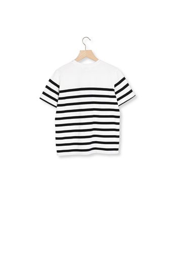 TEE-SHIRT BREE RAYURES Balzac seconde main photo 2