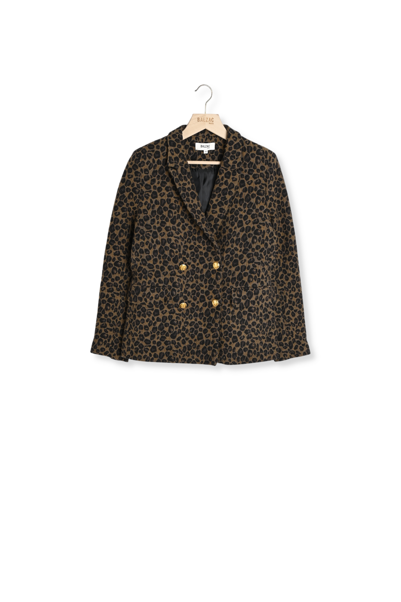 VESTE NAEL JACQUARD LÉOPARD Balzac seconde main photo 1