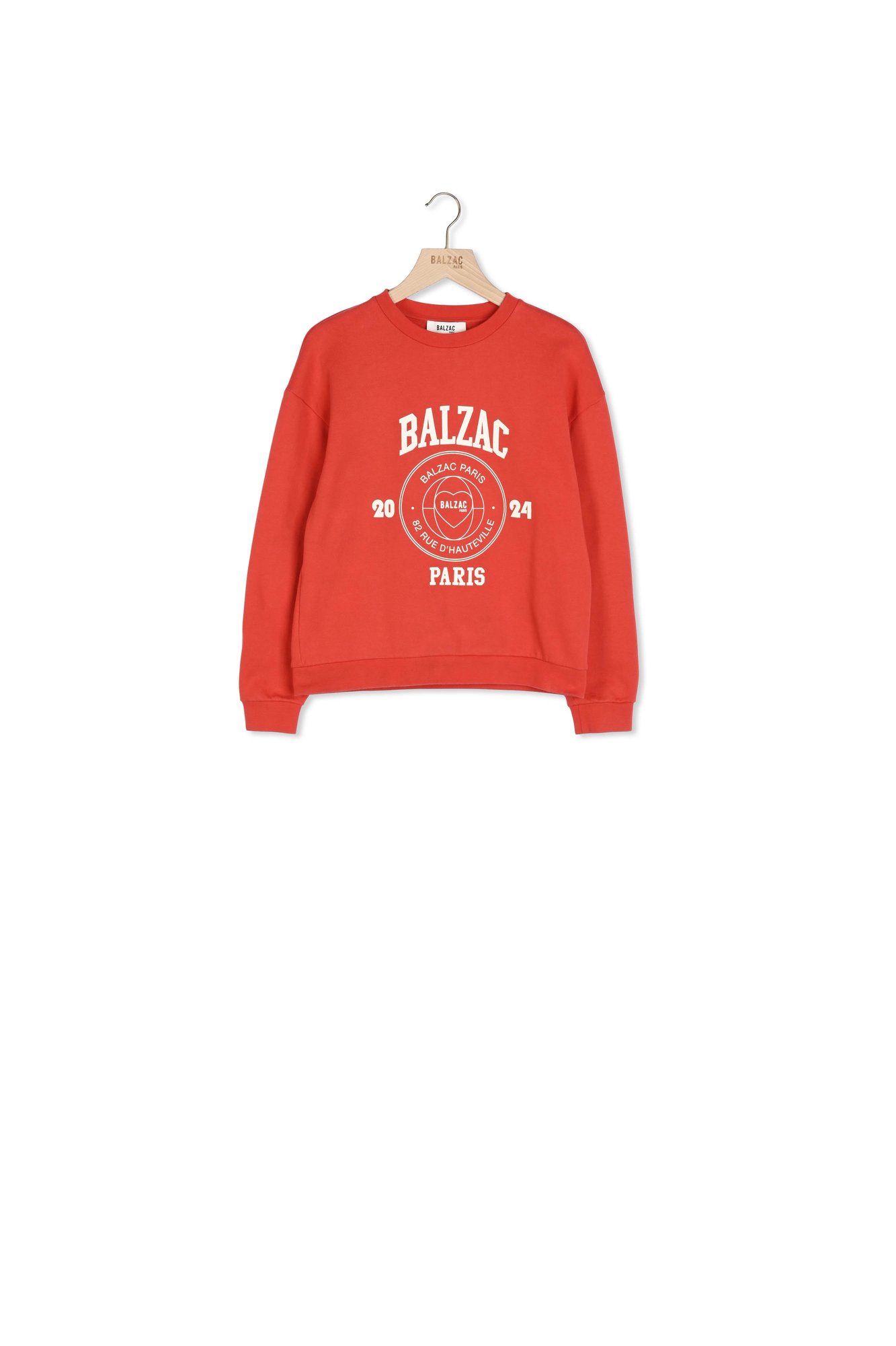 SWEAT-SHIRT HARLOW BP 2024 ROUGE