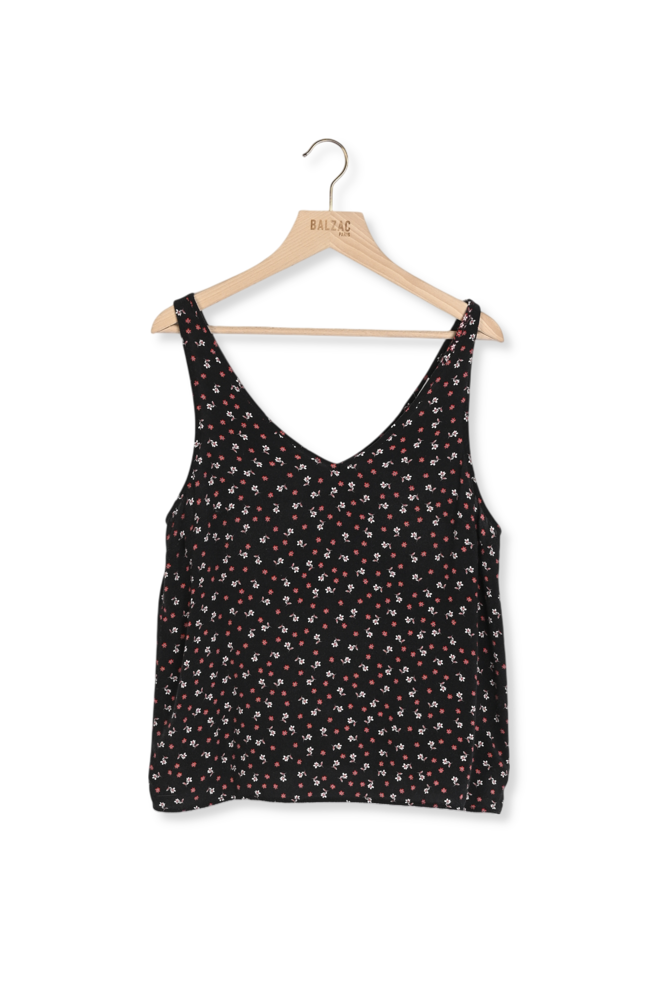 Photo produit TOP MAX NOIR À FLEURS ROUGES numéro 0