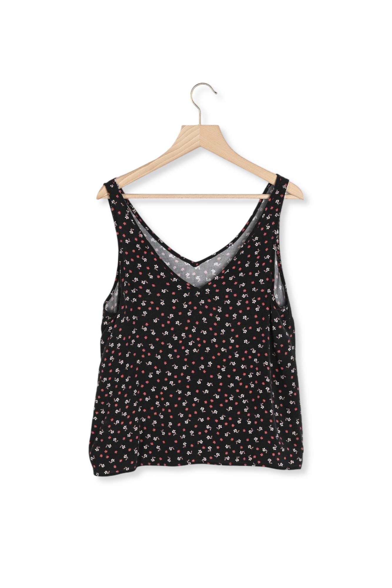 Photo produit TOP MAX NOIR À FLEURS ROUGES numéro 1