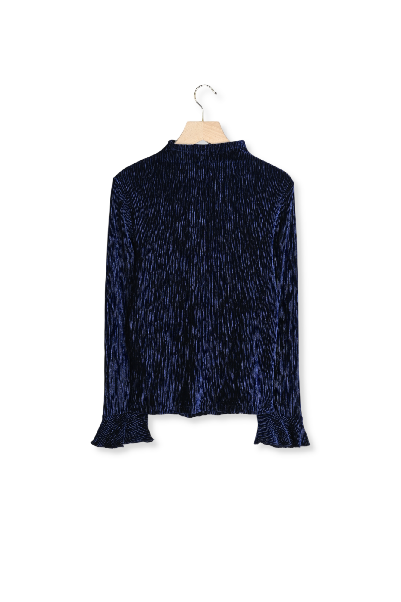 Top Justin velours bleu roi Balzac seconde main photo 2