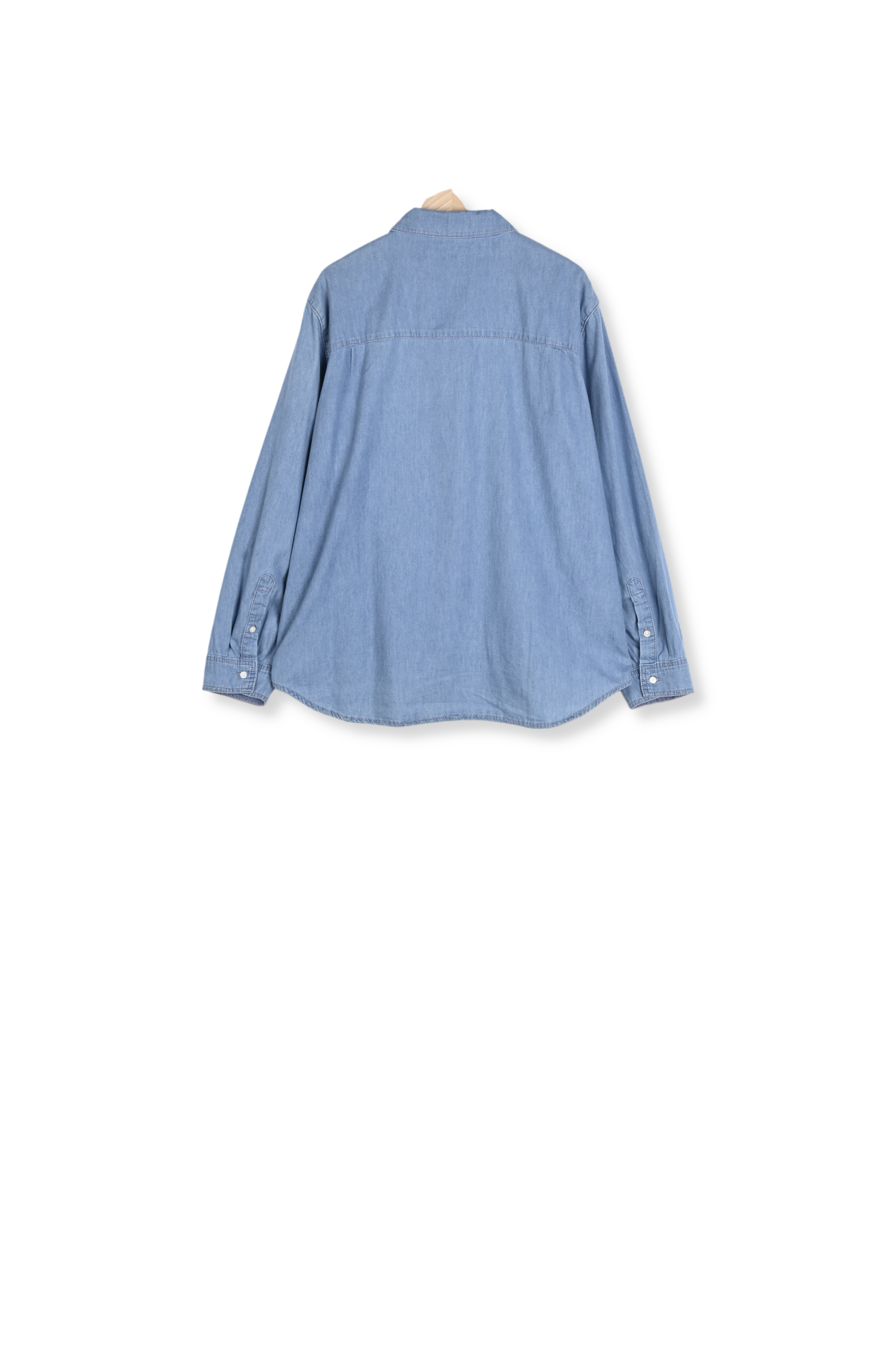 Chemise Anny bleu chambray Balzac seconde main photo 3