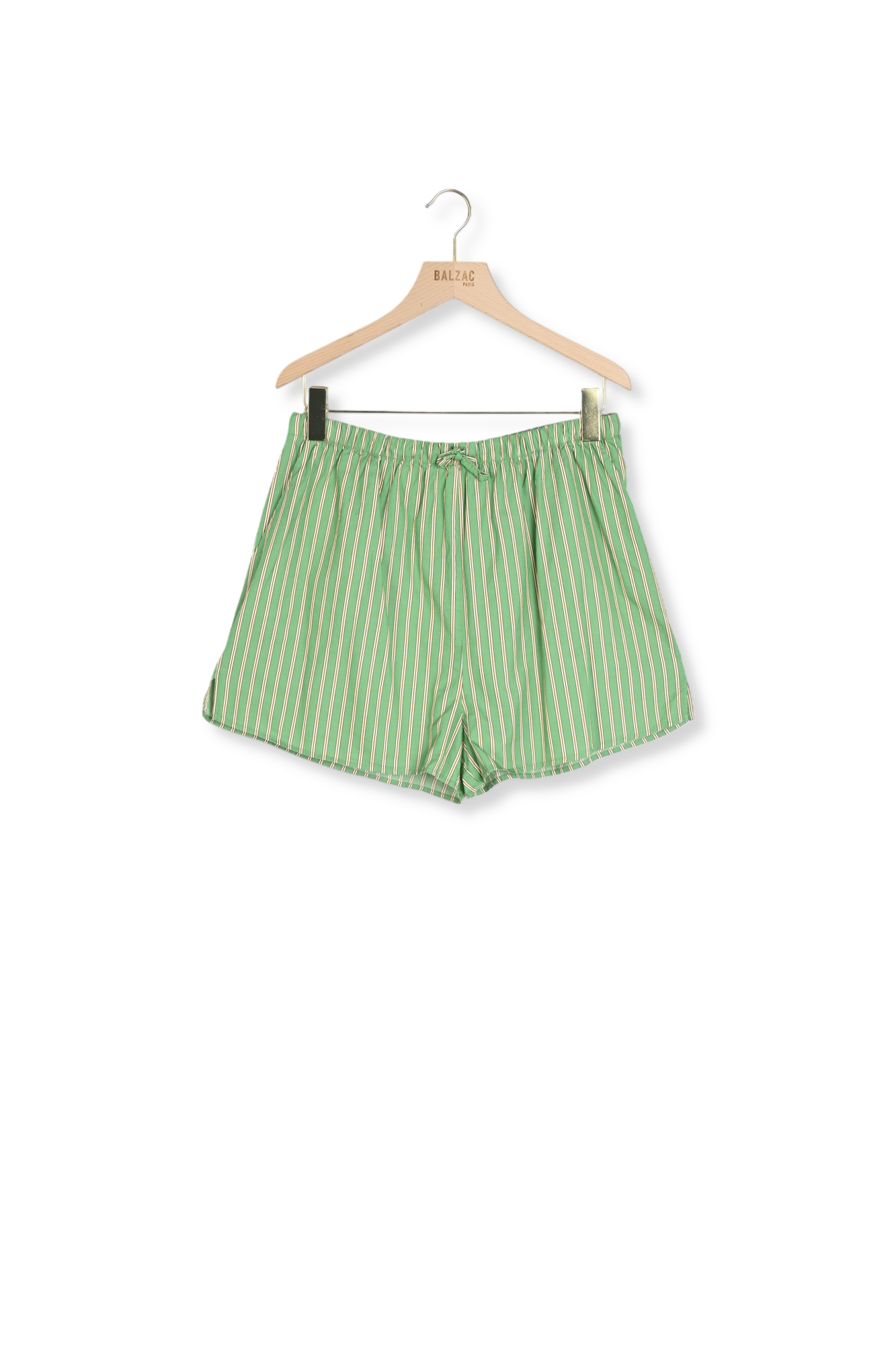 Photo produit SHORT LINO RAYURES VERT ET ORANGE numéro 0