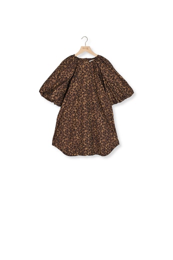 Robe Livia léopard noisette Balzac seconde main photo 1