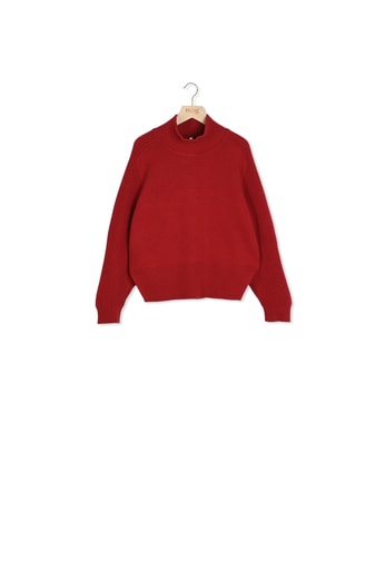 PULL MAËL ROUGE Balzac seconde main photo 1