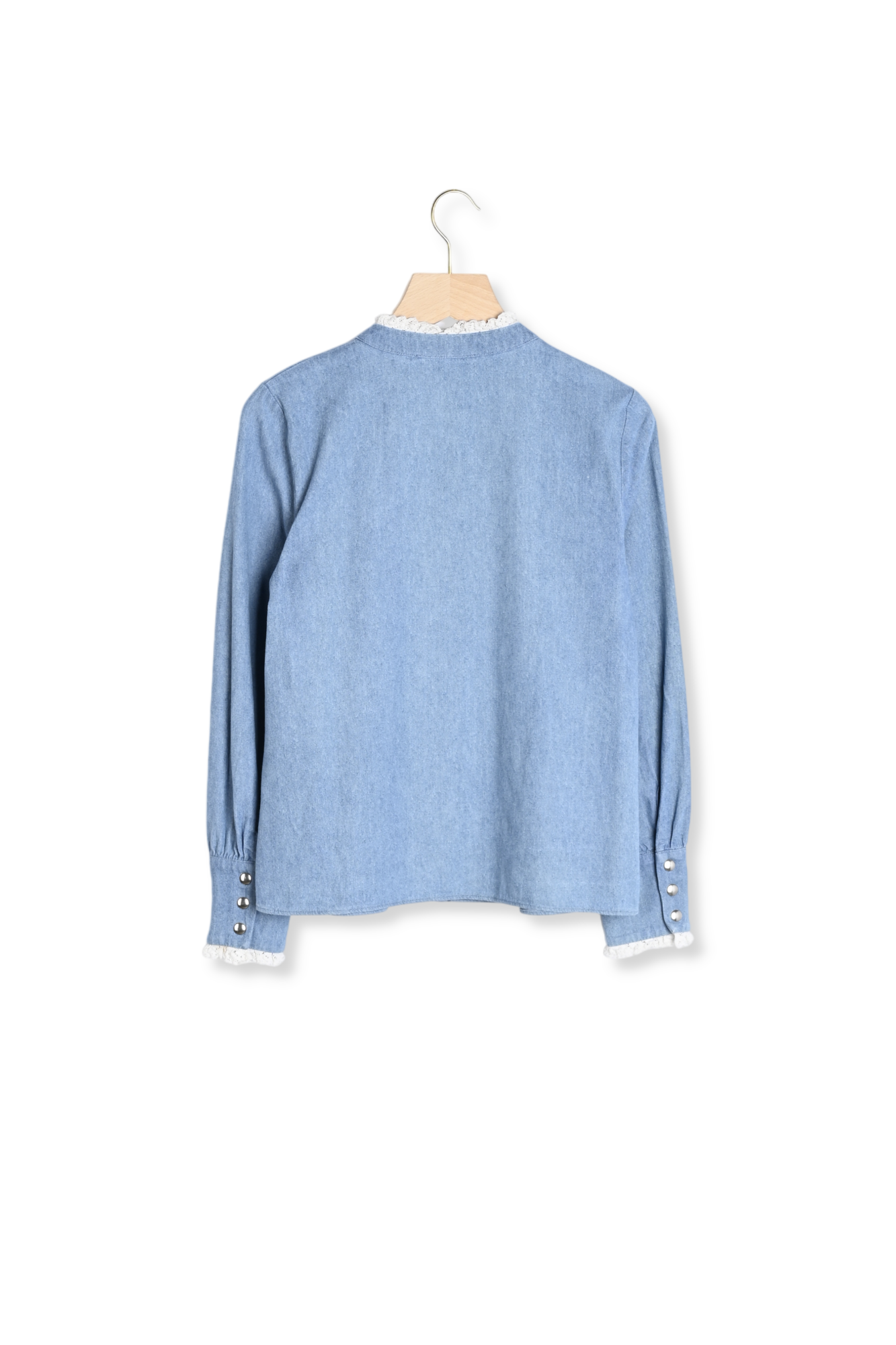 CHEMISE LÉOPOLDINE BLEU Balzac seconde main photo 3