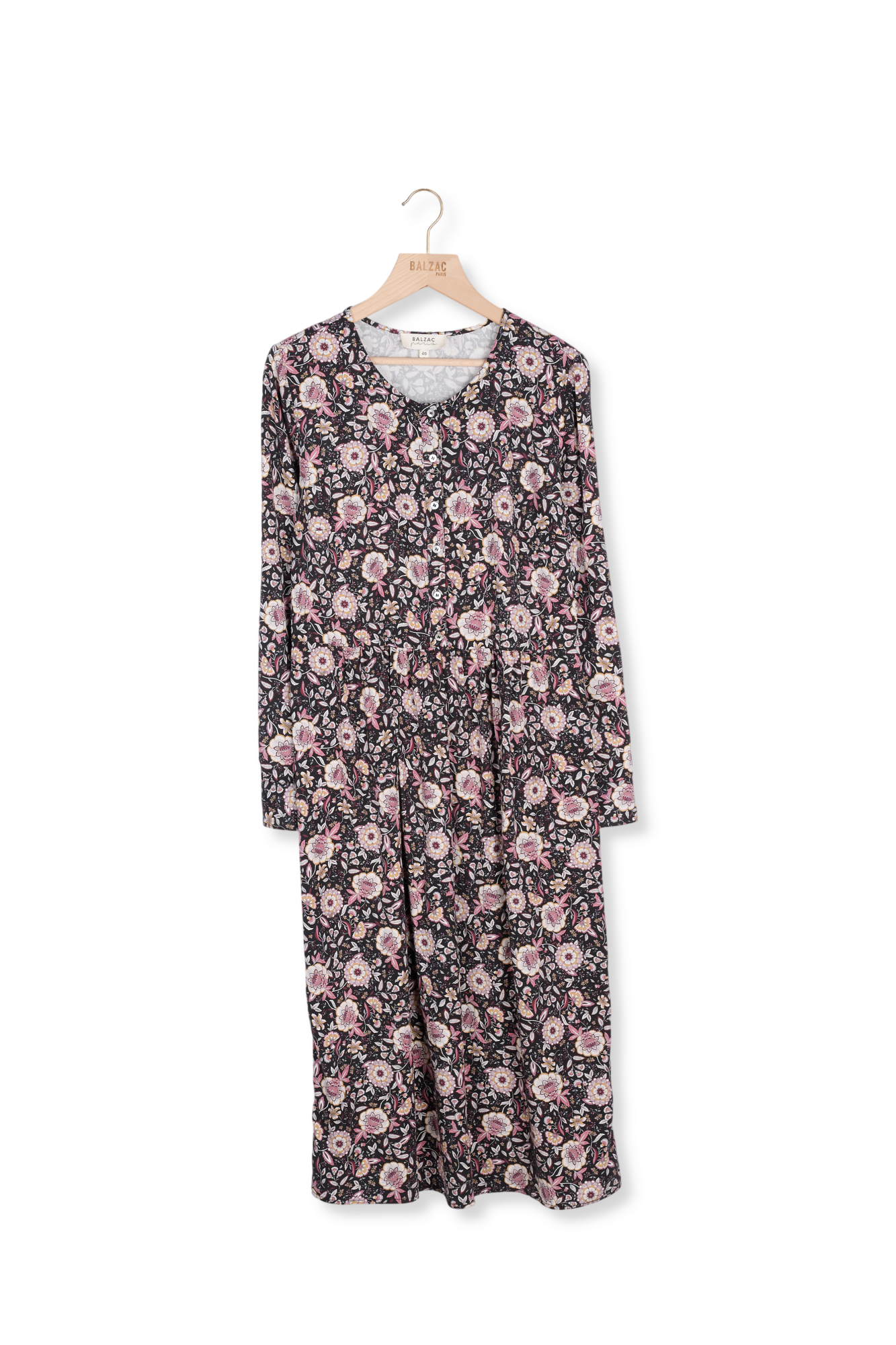 ROBE LOUISETTE IMPRIMÉ INDIENNE Balzac seconde main photo 1
