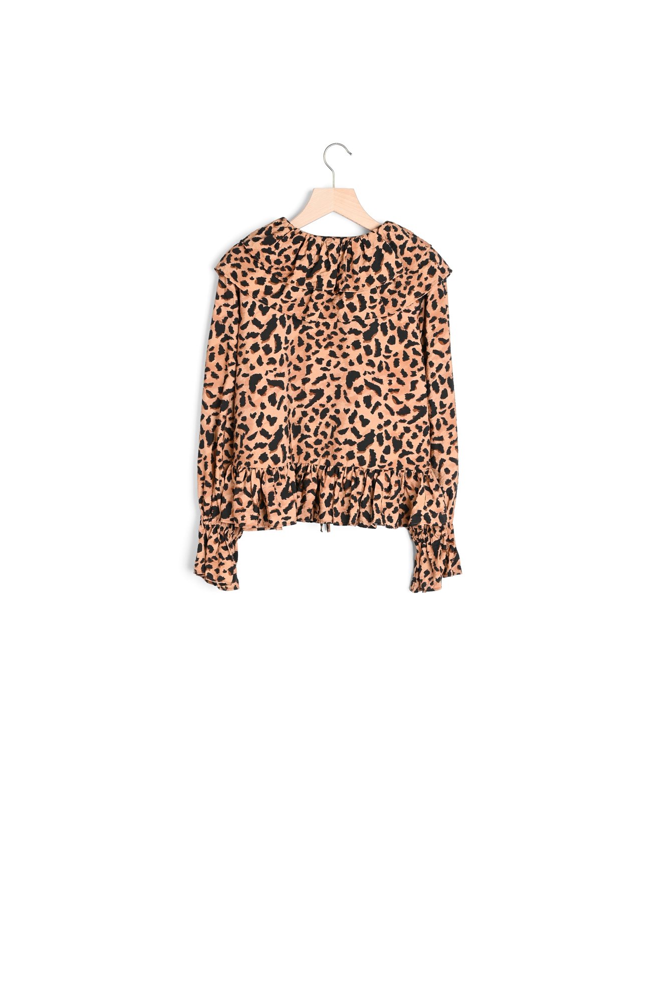 CHEMISE BELVA IMPRIMÉ GUÉPARD CAPPUCCINO