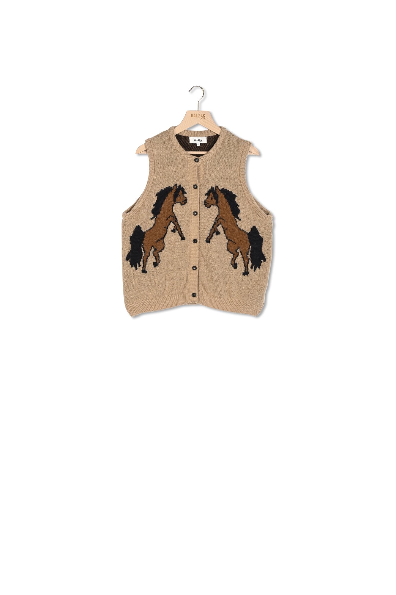 CARDIGAN JOLLY CAMEL ET MARRON
