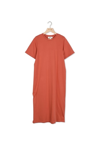 ROBE CLAODIA TERRACOTTA Balzac seconde main photo 1