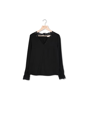 BLOUSE PROFIL NOIR Balzac seconde main photo 1