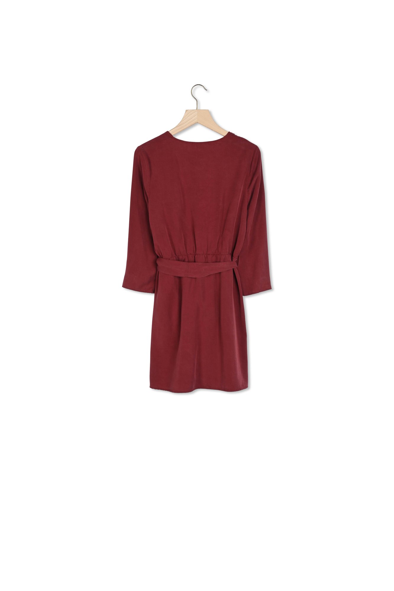 ROBE MARIBEL BORDEAUX Balzac seconde main photo 2