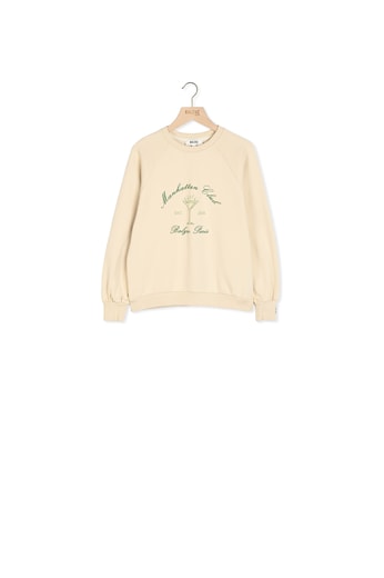 SWEAT-SHIRT JACK COCKTAIL ÉCRU Balzac seconde main photo 1