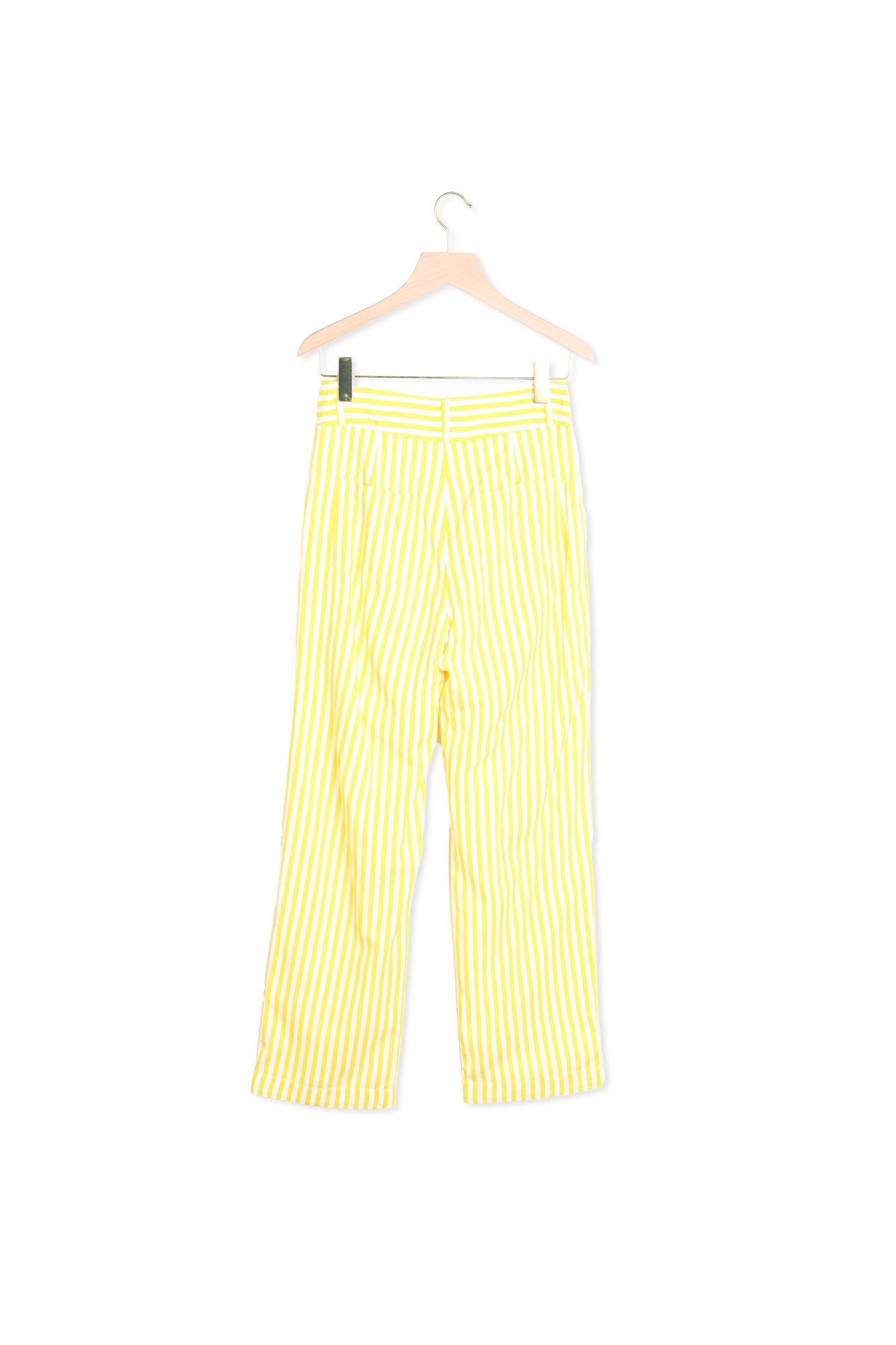 PANTALON CROCUS RAYURES JAUNE