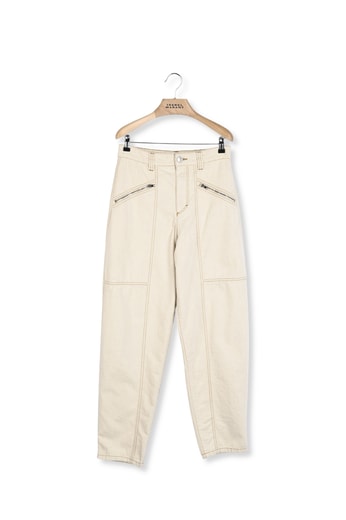 PANTALON EN COTON FANNY ISABEL MARANT seconde main photo 1