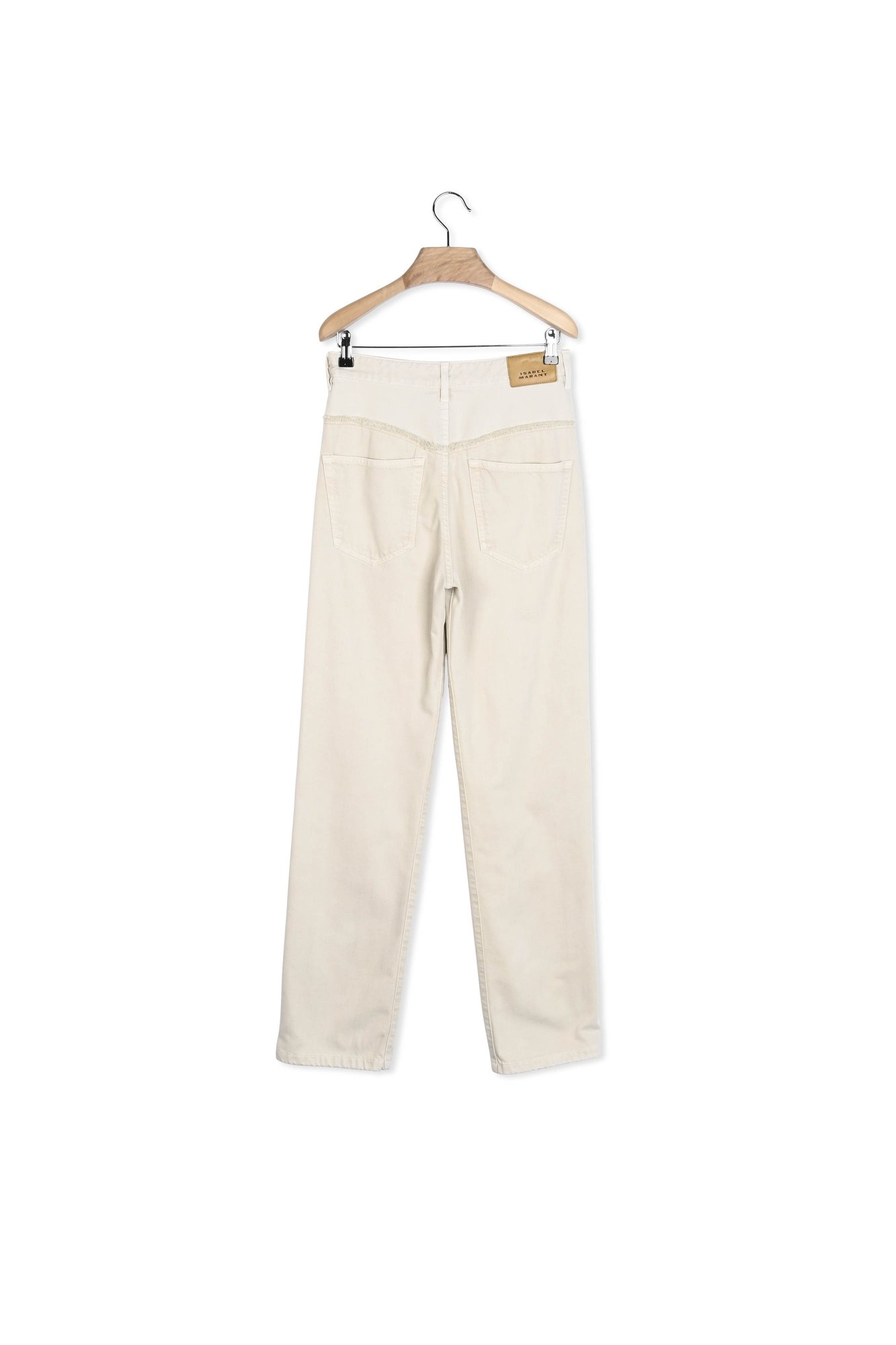 PANTALON EN COTON NOEMIE ISABEL MARANT seconde main photo 2