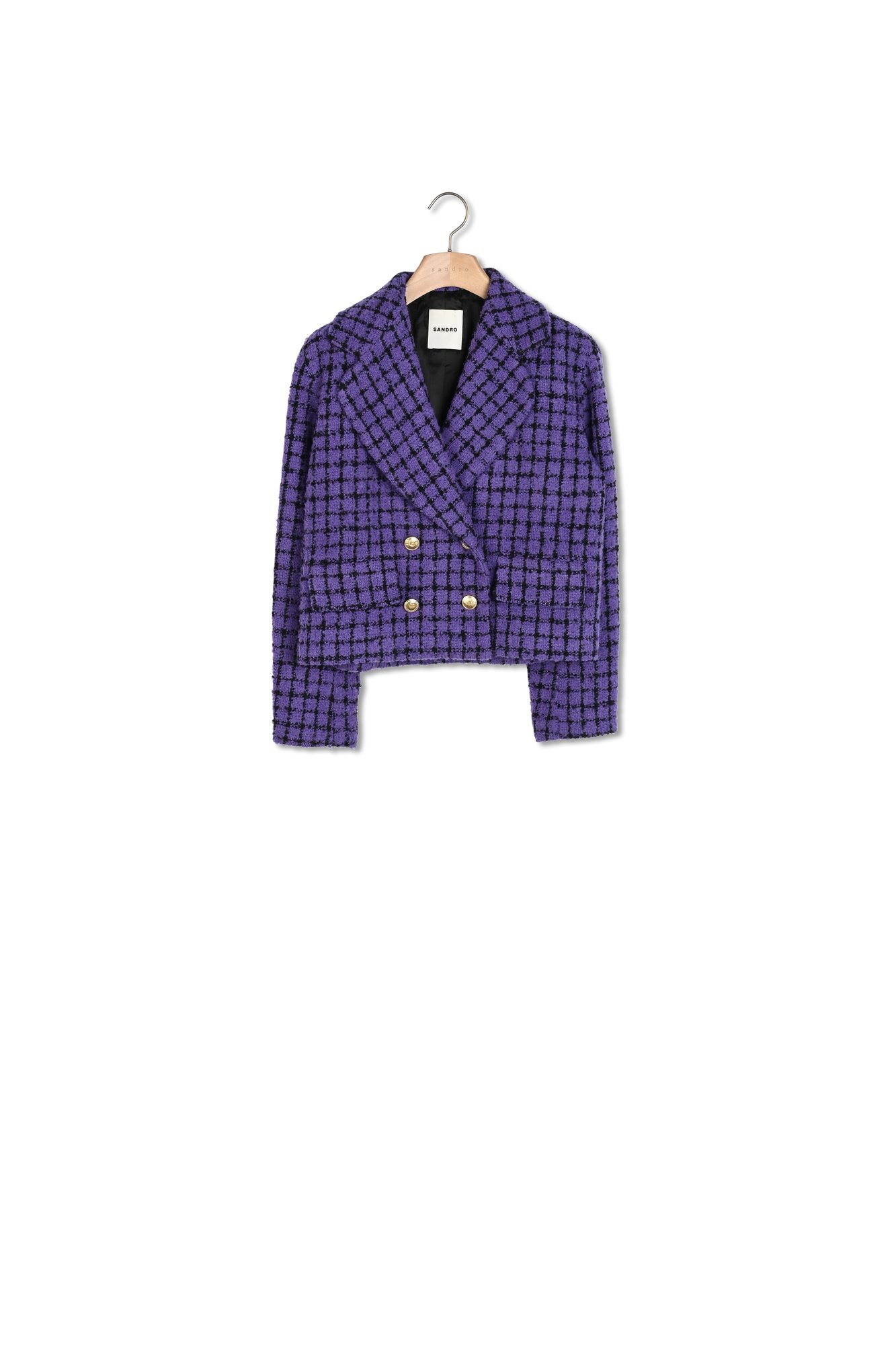 Productfoto Korte tweed blazer nummer 0