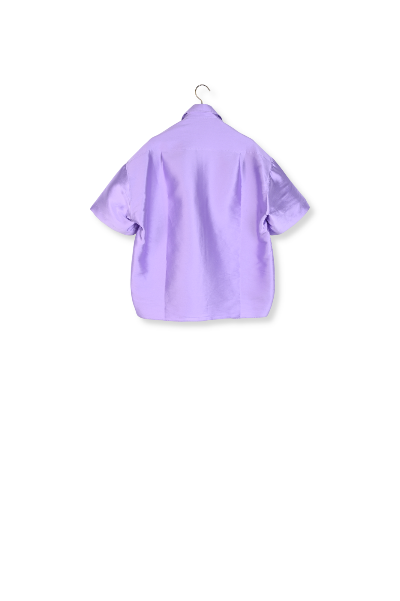 Productfoto Oversized satijnen blouse nummer 1