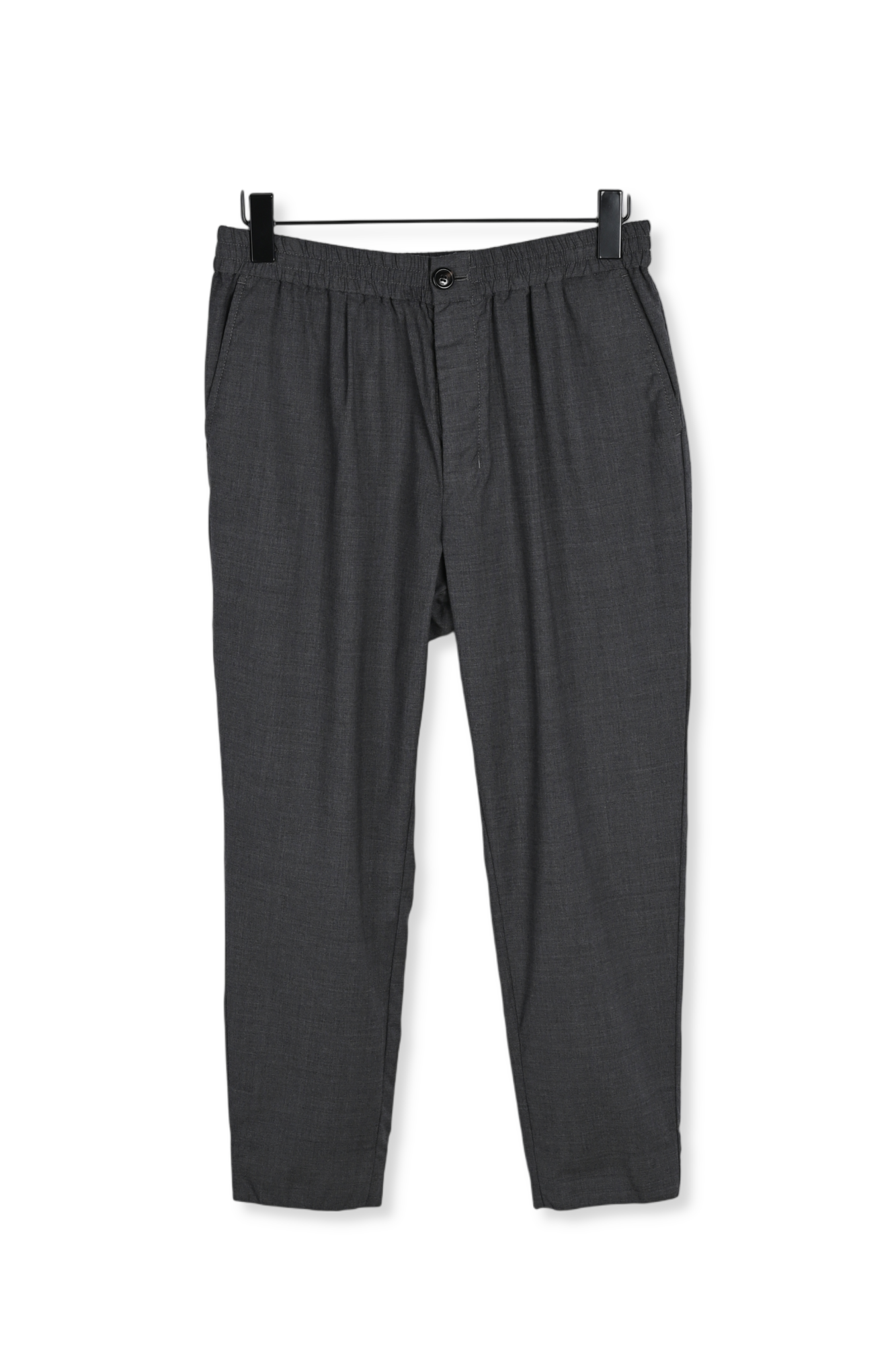 Elasticated waist cropped fit trousers Ami second-hand photo 1