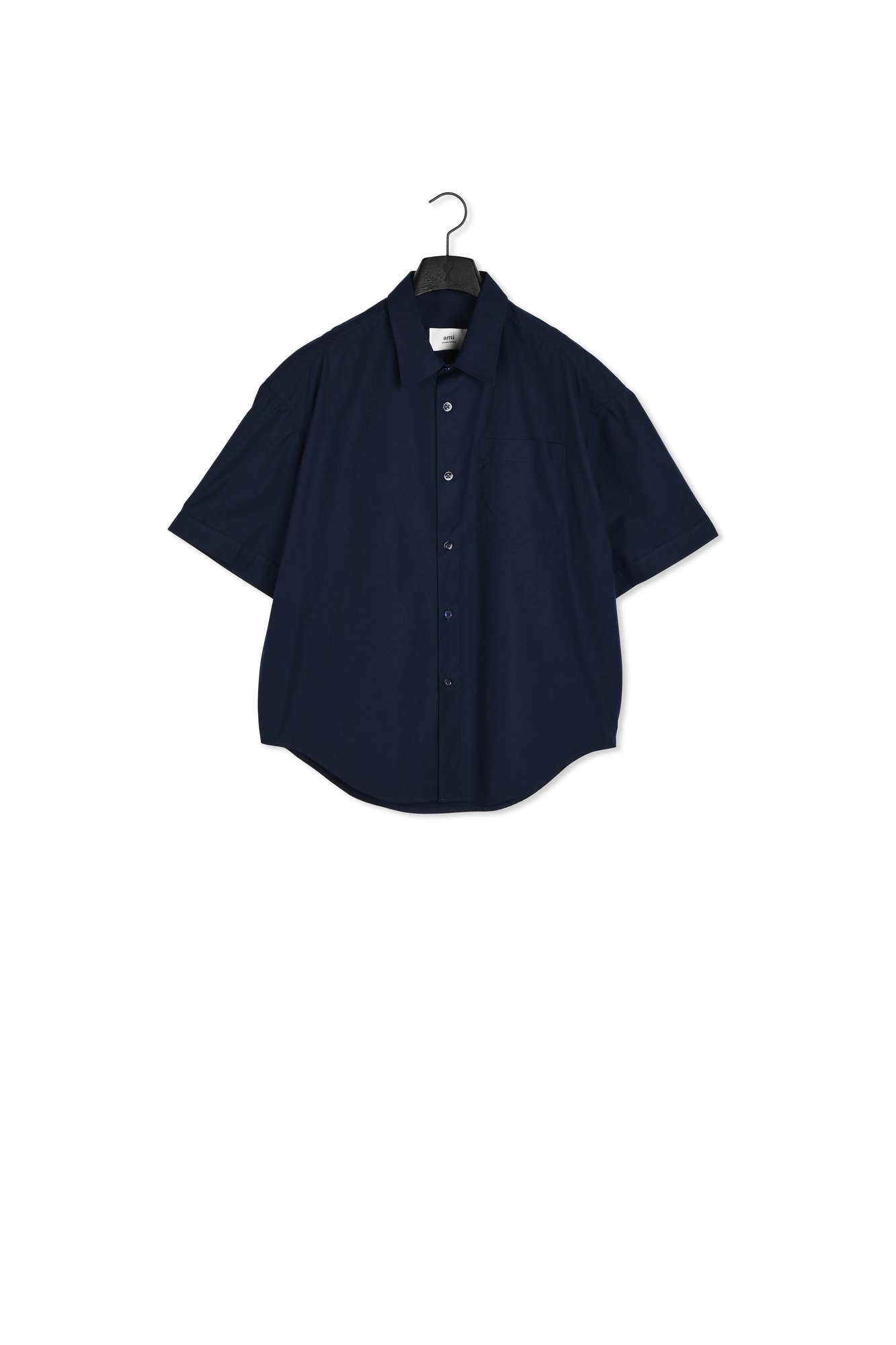 Short sleeves boxy fit shirt