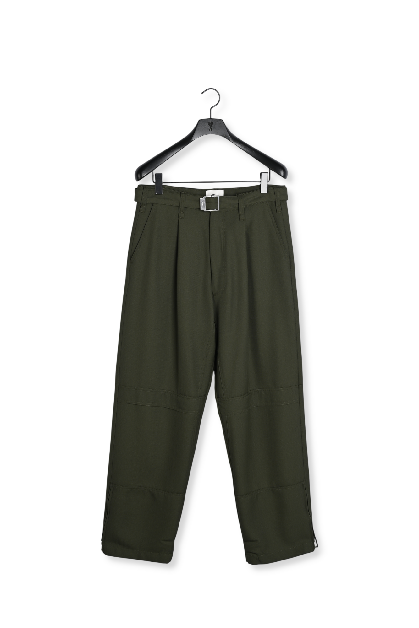 Wool Cargo Trousers Ami second-hand photo 1