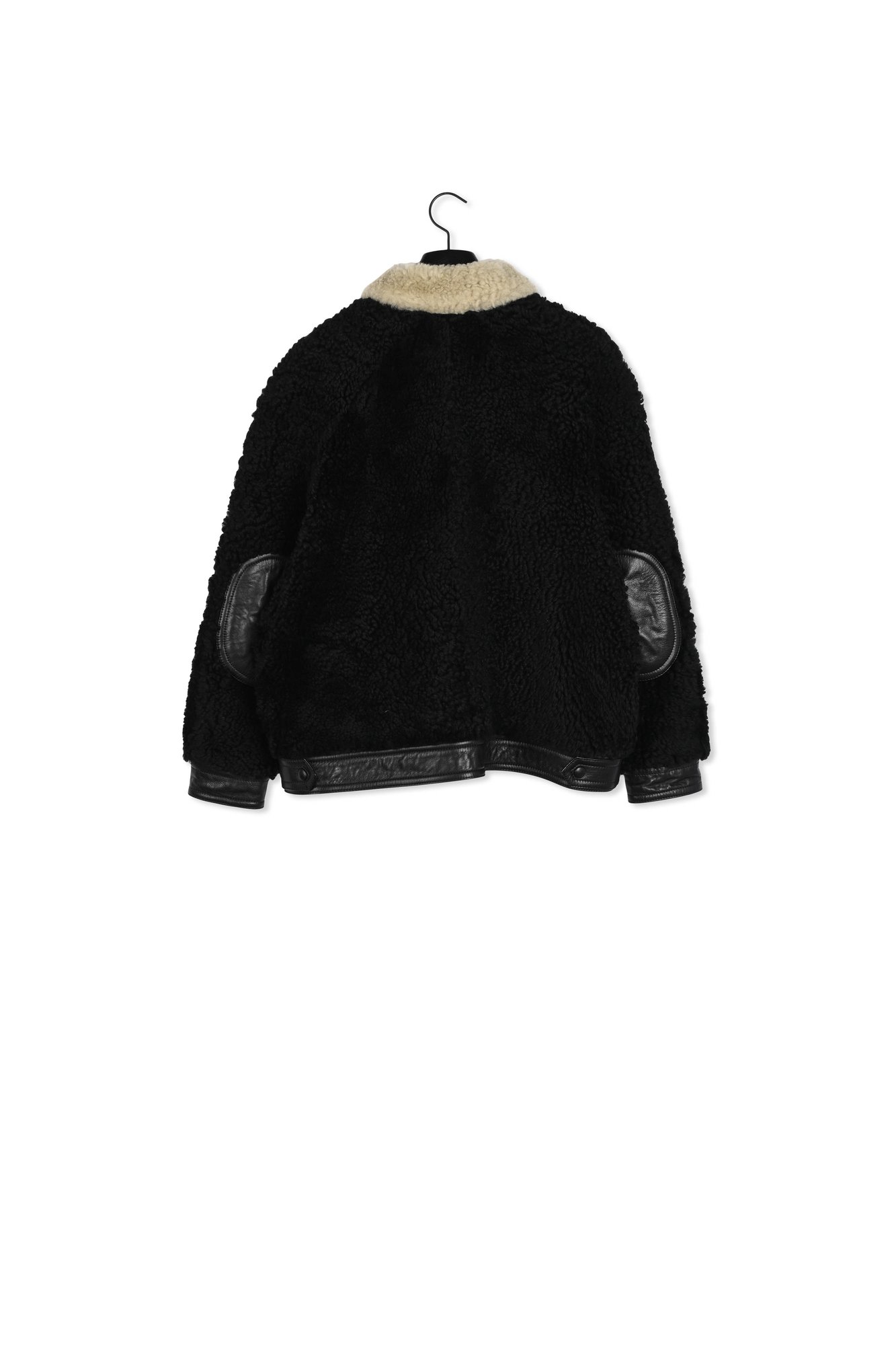 Blouson shearling a pressions