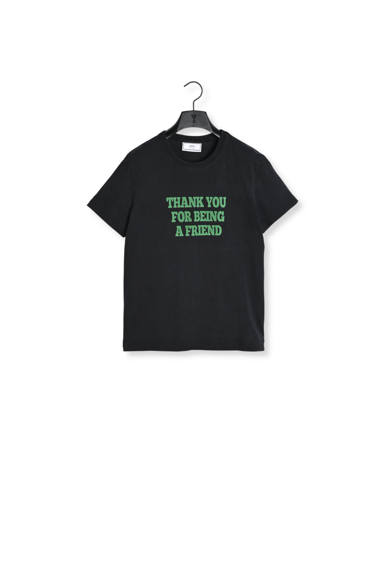 T shirt col rond print thank you for being a friend Ami seconde main photo 1
